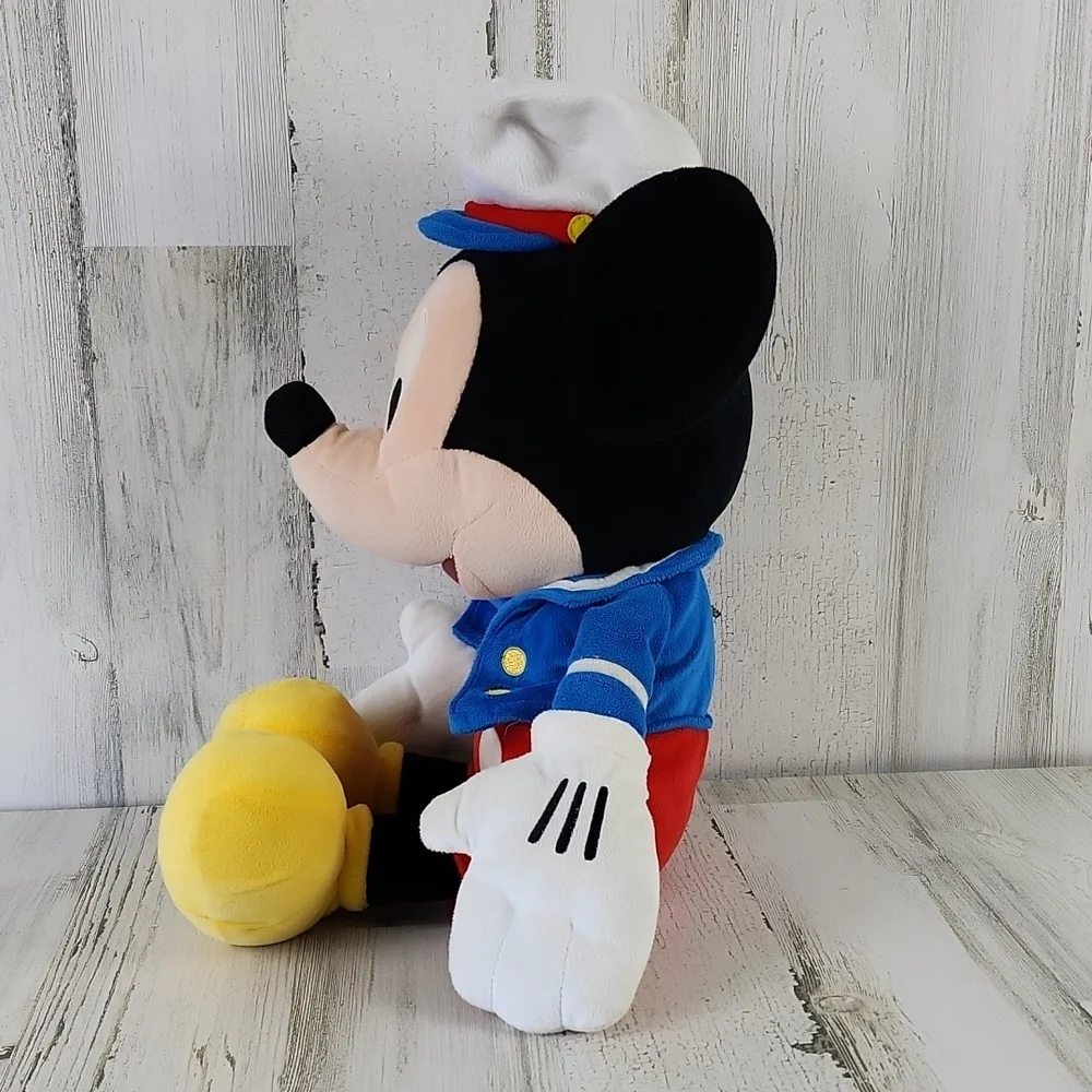 Large Sailor Mickey Mouse Macy's Holiday 2009 stuffed animal plush